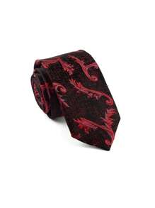 1 件男士 7CM 拉链领带，新郎婚礼领带（黑灰条纹），西装配饰拉链领带，圣诞节、感恩节、新年节日礼物 - 彩色 - 查看 28