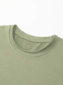 4件套男士夏季纯色休闲运动短袖T恤 - 彩色 - 查看 10