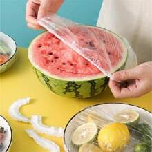 300 pièces Couvre-aliments extensibles - Extensibles, jetables, film plastique alimentaire à usage multiple | Film alimentaire inodore de cuisine, anti-poussière, hermétique | Convient à tous les formats de plateaux | Idéal pour la maison, le restaurant, le pique-nique, les accessoires de cuisine | Couvercle transparent | Plastique extensible