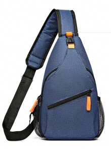 Chest Bag Male Crossbody Bag Ins Fashion Brand Sports Student Leisure Male Crossbody Bag Small Backpack Sling Bag - Multicolor - View 7