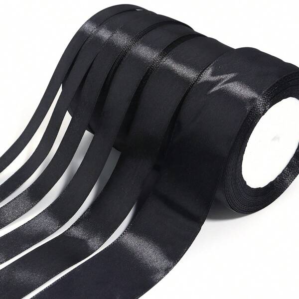 10-38mm Burgundy Silk Satin Ribbon Christmas Ribbon Jewelry Display Wrap Flowers Gift Wrap Bows DIY Party Decoration