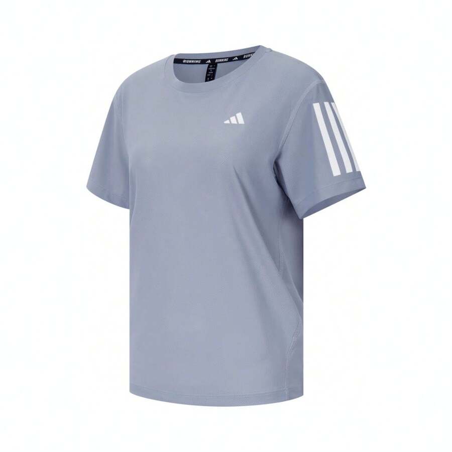 Adidas 2025 Women's Woven Collarless Short Sleeve T-Shirt
