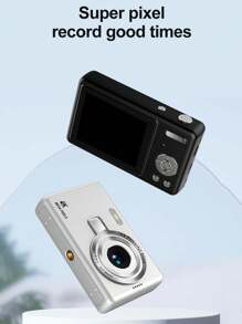 1 件便携式数码相机，FHD 1080P 紧凑型相机，2.4 英寸 LCD 16 倍数码变焦（适合青少年），5000 万像素，电子稳定，自拍延迟，长电池寿命（无卡） - 相機 - 查看 11
