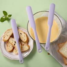 Silicone Spatula, Batter Mixing Spatula, Jam Spreader, Cake Cream And Butter Baking Spatula, Non - Stick And Heat - Resistant Silicone Can Scraper, Mixing And Stirring Spatula, Flexible Baking And Cooking Tool For Mixing And Scraping - Multicolor - View 6