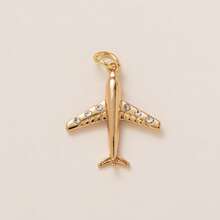 18K Gold Plated Charm Pendants For DIY Necklace & Bracelet, Copper, Lucky Symbols, Fashion Jewelry