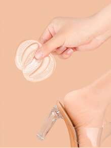 1 Pair Of Forefoot Non Slip Insoles, Invisible Sandals Forefoot Pad, High Heels Silicone Wear-Resistant Insoles