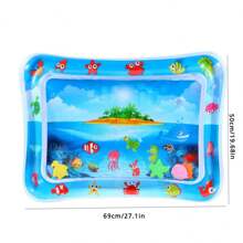 1PC Baby Water Pad Crawling Training Pat ,Baby Inflatable Pat Water Mat Climbing Mat,Thickened Children's Water Pat Cushion