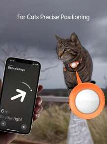 Loshall Tag 全球定位定位器，专为苹果设备设计，支持蓝牙和 GPS 双重定位，精准追踪您的车钥匙、钱包、背包、行李箱等贵重物品。特别适合老人、儿童和宠物防丢。通过智能定位快速找到丢失物品，确保重要物品不会再次丢失，提高生活安全性和便利性，日常生活中必不可少的伴侣。 - 彩色 - 查看 4