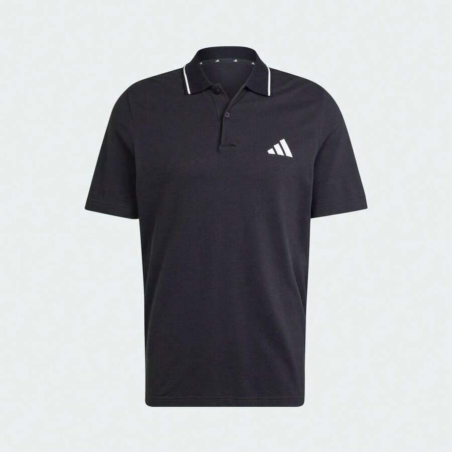 Adidas Camisa polo de manga corta de piqué talla M para hombre TJE9023
