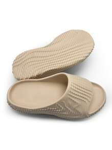 Men's Casual Comfortable Slippers For Daily Wear And Home Use - Beige - View 1