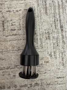 1 件 16 针嫩肉工具，超锋利不锈钢针刀片，专业厨房小工具，用于嫩化和烹饪烤肉、腌制肉类、牛排、牛肉和家禽，厨房工具，厨房配件（颜色随机）