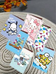 Sanrio Cartoon Sanrio Passport Holder Kitty Cat  Dog PU Passport Case Passport Holder ID To Print Travel Accessories Supplies Travel Essentials Travel Must Haves Holiday Essentials Holiday Travel Bag