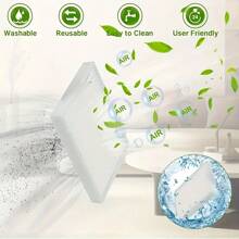 10pcs Replacement Parts Compatible With Xiaomi Mijia E10/E12/B112/C103 Robot Vacuum Cleaner, Including 1 Main Brush, 4 Side Brushes, 2 Mops, 3 Filters - Multicolor - View 5