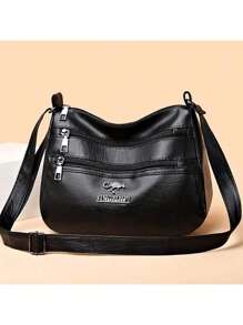 Nova Chegada 2023 Bolsa Para Mulheres Multicamadas De Toque Suave Com Grande Capacidade, Pode Ser Usada Como Bolsa De Ombro E Bolsa Transversal