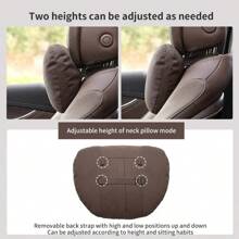 NEW Top Quality Car Headrest Neck Support Seat For Maybach Design S Class Soft Universal Adjustable Car Neck Pillow Waist Pillow