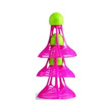15 pièces / 10 pièces / 3 pièces / 1 pièce Volants de badminton pare-vent, Volants de badminton en plastique, Volants de badminton durables, Volants de badminton durables et résistants aux chocs