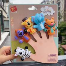 讲故事手偶、可洗毛绒动物公仔、手指木偶、派对礼物