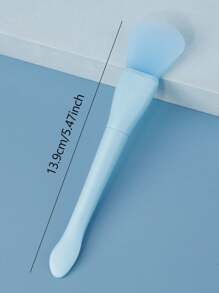 RANCAI 1/2/3pcs Fish Tail Shaped Silicone Face Mask Brush, Beauty Makeup & Skincare Tool - Multicolor - View 8