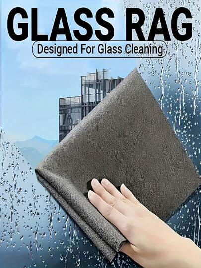 16 Pieces Of Magic Cloth Special Glass Cleaning Towels, Thickened Microfiber Cleaning Towels, No Watermarks For Cleaning Windows, Kitchen And Household Items, Multi-Purpose Glass Cleaning Cloths, No Lint When Washed, Strong Water Absorption And Water Stain Removal Handkerchiefs.