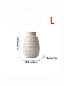 1 pezzo Vaso cinese in marmo a bocca larga, adatto per soggiorno, ingresso, scrivania, tavolo da pranzo, ornamento per più ambienti, arreggiamento di fiori