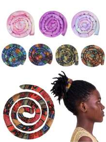 1pc No-Heat Curling Hair Roller, Heatless Foam Sponge Hair Curler, Slouchy Sleep Wavy Hair Styling Tool, Large Wave Hairstyling Tool Suitable For Daily Use, Hair Accessories For Updos