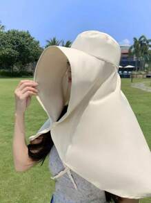 1pc Multifunctional Neck Covering, Sun Shading Hat For Outdoor/Cycling, Protects Face & Neck, UV Protection, Summer