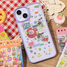 48 Sheets Japanese Style Decoration Sticker Book For Scrapbooking - Multicolor - View 6