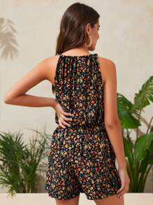 女士连衣裤 - 藏蓝色 - 查看 2