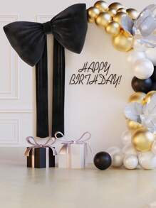 大号蝴蝶结装饰适用于婚礼、派对、生日、背景墙装饰夏季礼物海滩返校学校用品房间装饰 - 彩色 - 查看 4