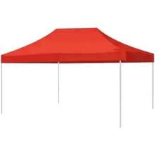 Carpa 2x3 Roja Toldo Reforzado Plegable Eventos Jardin Impermeable Aire Libre - por defecto - Ver 1