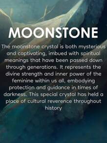 YAUKIA 1 件 8 毫米月光石宝石手链，天然天使石和橄榄石疗愈水晶手链，新起点、清晰、智慧、精神疗愈珠宝 - 彩色 - 查看 4