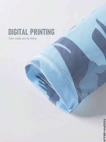 KOOFIN GEAR Outdoor High Performance Fishing Shirt Soft And Breathable Fabric With Raglan Sleeves Fishing Wear - Blue - View 5