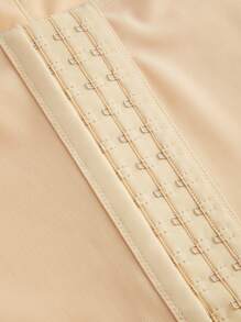 Shape Wear European And American Mesh One-Piece Shapewear With Waist Cinching, Abdominal Tightening, Hip Lifting, And Body Hugging Waist Trainer Corset Gym Accessories - Apricot - View 5