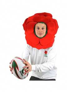 Elegant Adults Rose Flower Headpiece Hat – Fascinator For Weddings, Tea Parties & Special Events - Red - View 1