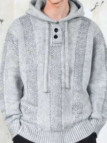 South Korea Hooded Woolen Sweater Women's Autumn Winter Brand 2025 New Loose Twist Hooded Pullover Sweater