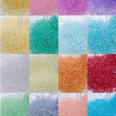 1300 颗 2 毫米闪亮珠子，像灯泡，适合 DIY 手工手链、戒指、项链、日常佩戴或赠送给朋友，也可用于服装编织以打造时尚