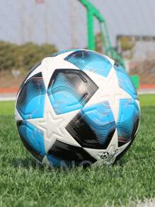 Adult And Youth Professional Training Competition No.5 Soccer Balls Made Of High Quality PU Leather, Anti Slip And Wear Resistant, Excellent Elasticity, Butyl Explosion Proof Rubber Inner Tank, Easy To Kick, Seamless Hot Adhesive Football, Comes With Needle Ball Mesh
