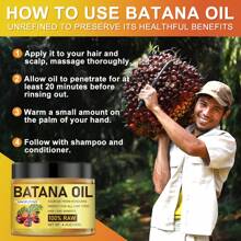 Buy One Get One Free 4.3oz Batana Hair Oil, Pure Honduran Batana Fruit Extract Vegetable Oil, Helps To Strengthen Hair Roots, Eliminate Split Ends, Long-Lasting Anti-Frizz, Light And Non-Greasy Texture, Nourishes Hair, Improves Curls, Makes Hair Thicker, Tougher And Healthier. Unisex