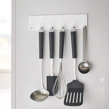 1 Giá treo chìa khóa từ tính, Đồ sắp xếp lối vào có keo dán chắc chắn, Không cần khoan, Móc treo đồ liền mạch - Nhiều màu - Xem 3