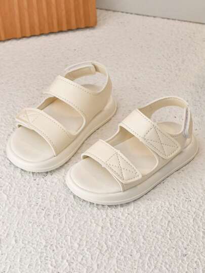 زوج واحد من الصنادل الكاجوال المقاومة للانزلاق والماء للأطفال والأطفال الصغار ذات التصميم الأنيق المناسبة للخارج