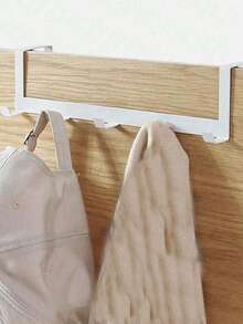 1 cârlig pentru ușă de fier, cârlig mare pentru uși cu cinci rânduri, prosop, cârlig pentru prosoape de baie, suport de depozitare pentru haine și pălării fără găuri