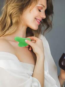 1 szt. Gua Facial Tools, masażer do twarzy do pielęgnacji skóry, relaksacji i redukcji obrzęków, narzędzia do pielęgnacji skóry, prezent dla mężczyzn i kobiet, uroda, produkty do pielęgnacji skóry, spa, pielęgnacja, narzędzia do pielęgnacji skóry, pielęgnacja twarzy, akcesoria kosmetyczne, masaż, narzędzie do masażu twarzy, wałek do masażu twarzy