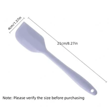 Set de herramientas de cocina para hornear de 4 piezas/1 pieza con espátula de silicona para crema, mermelada y mantequilla, fácil de limpiar, adecuado para casa, restaurante, tienda de postres