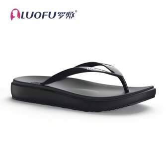 luofu Infradito da donna LUOFU, nuovi, con cinturino a Y, estivi da esterno antiscivolo resistenti, minimalist versatili con suola spessa, sandali da spiaggia casual alla moda da indossare in estate con suola spessa in EVA impermeabile e antiscivolo