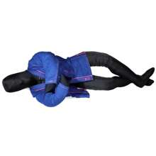 Fred Hard Boneco Simulador / Sparring p/ Treino de Jiu Jitsu e Mma Adulto 160cm - Vazio - Preto - Visão 3