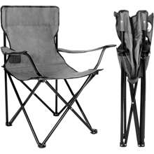 Set de 2 Sillas Plegable para Camping, Pesca, Playa y Actividades al Aire Libre – Silla Resistente con Reposabrazos, Portavasos y Bolsa Lateral de Malla – Estructura de Acero Duradera con Base Antideslizante y Resistente al Desgaste – Tejido Oxford 600D Impermeable y Transpirable – Capacidad de Carga hasta 110 kg – Ligera, Portátil y Fácil de Transportar con Bolsa de Transporte Incluida