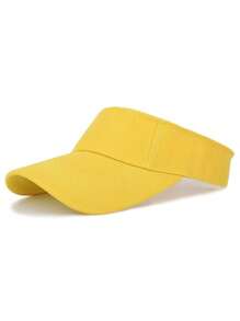 1pc Kids' Sunshade Cap, Summer Outdoor Sports Sun Protection Visor Hat, Assorted Colors