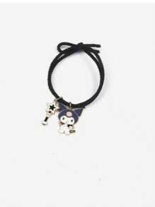 Sanrio 2pcs/Set Sanrio Character Friendship Bracelet Set, Comes With Magnetic Clasp, Polyamide Woven Strap, Anime Style Charm Bracelet, Suitable For Couples And Friends, Bracelet Set, Couples, Anime Items, Halloween
