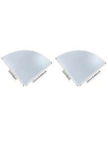 1pc Floating Shelf Space Saving Corner Shelf Storage Rack Wall Shelf For Bedroom Living Room Bathroom Kitchen