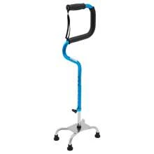 YUNRUX Modern Walking Aid, Walking Stick, Adjustable Walking Stick Aluminum Alloy- Blue